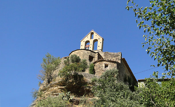 chapelle cloche saumane vaucluse